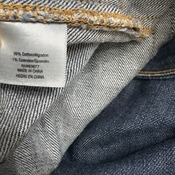 Allen B. by Allen Schwartz Women’s Size 8 Blue Flared Jeans Rhinestone SEE NOTE - Picture 11 of 12